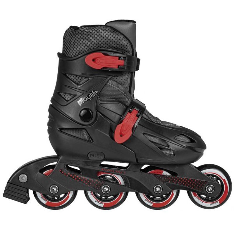 Foto van Playlife inlineskates playlife riddler zwart maat 35-38