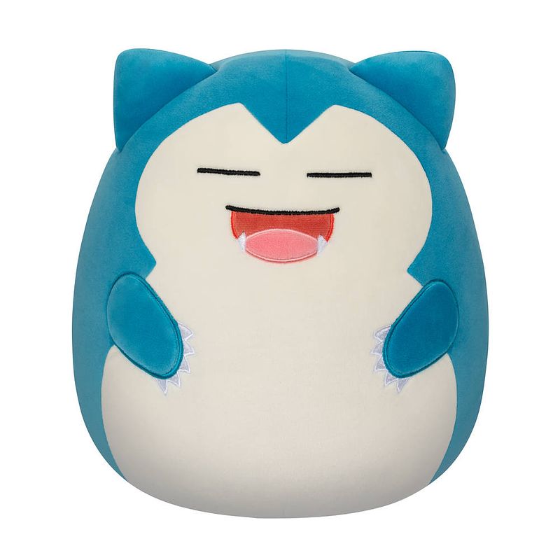 Foto van Squishmallow pluchen knuffel snorlax - 36 cm