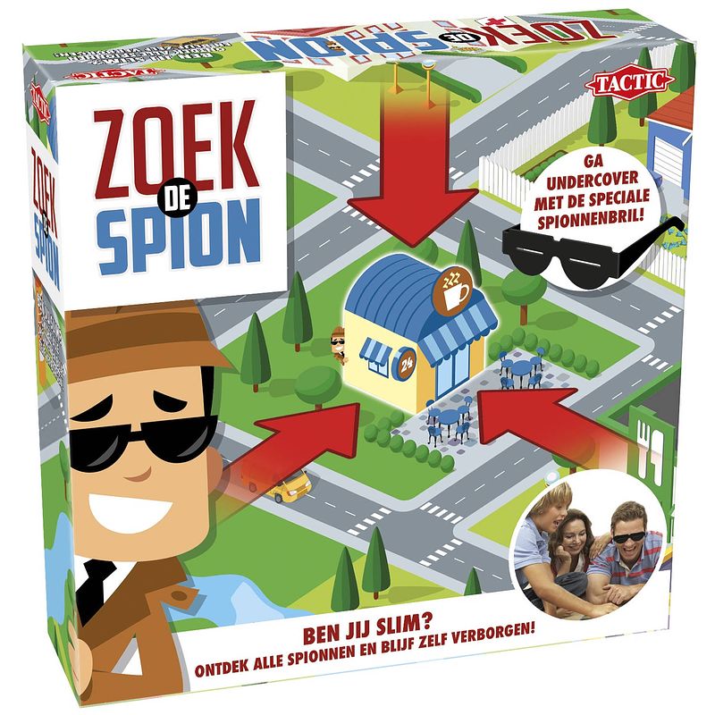 Foto van Tactic gezelschapsspel zoek de spion