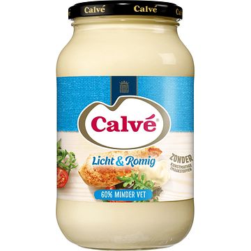 Foto van Calve mayonaise licht & romig pot 650ml bij jumbo