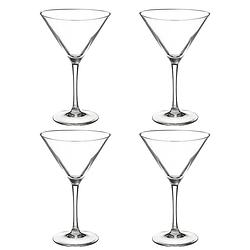 Foto van Orange85 martini glazen - transparant - 4 stuks - 300 ml - cocktail set