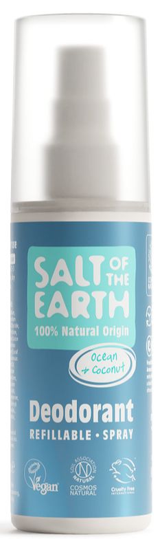 Foto van Salt of the earth ocean + coconut deodorant refillable spray