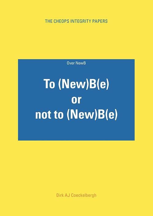 Foto van To (new)b(e) or not to (newb(e) - dirk aj coeckelbergh - ebook (9789464438154)