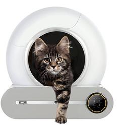 Foto van Automatische kattenbak - zelfreinigende kattenbak - met app en touchscreen - 65l - zedar k900