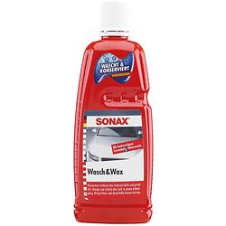 Foto van Sonax shampoo wash & wax 1000 ml rood
