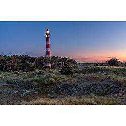 Foto van Spatscherm vuurtoren - 90x60 cm