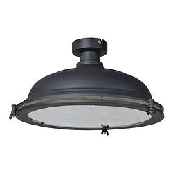 Foto van Urban interiors plafondlamp bronx ø 42 cm zwart