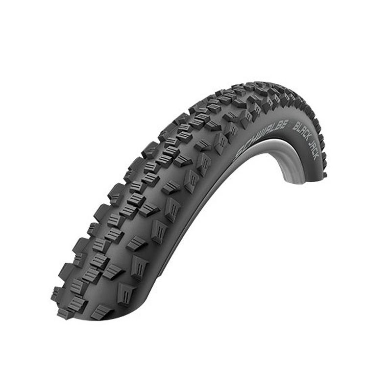 Foto van Schwalbe buitenband black jack 20 x 1.90 (47-406) zwart