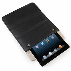 Foto van Tas/hoes voor tablet/ipad 10 inch met standaard - schoudertas