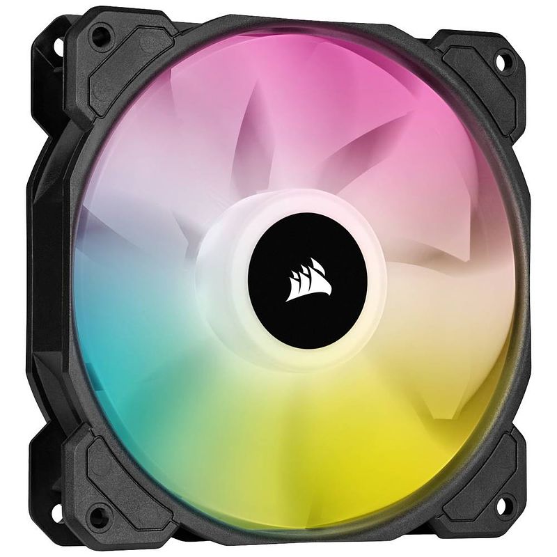 Foto van Corsair sp120 rgb elite pc-ventilator zwart