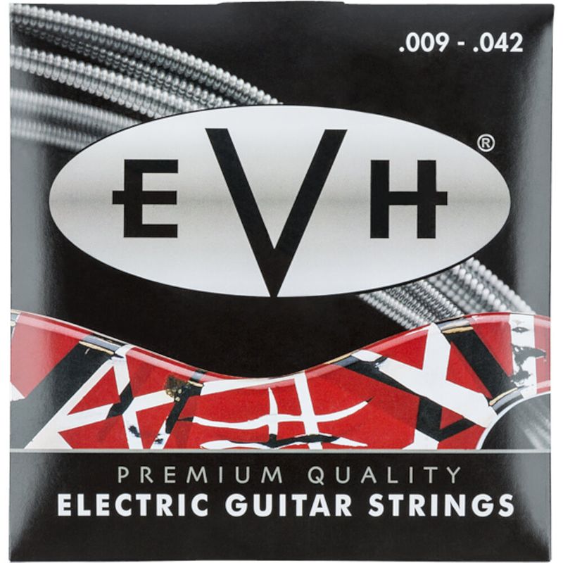 Foto van Evh premium strings 9 - 42 snarenset voor elektrische gitaar