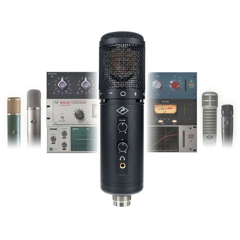 Foto van Antelope audio axino synergy core modelling microfoon met audio interface