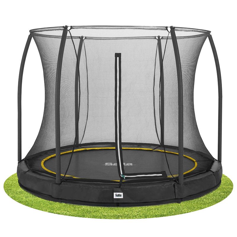 Foto van Trampoline - salta comfort edition ground - 183 cm - zwart