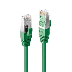 Foto van Lindy 45956 rj45 netwerkkabel, patchkabel cat 6 s/ftp 10 m groen 1 stuk(s)