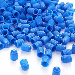 Foto van Tt-products ventieldoppen kunststof 100 stuks blauw