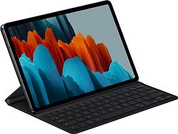 Foto van Samsung book cover keyboard voor tab s7 / s8 tablethoesje zwart