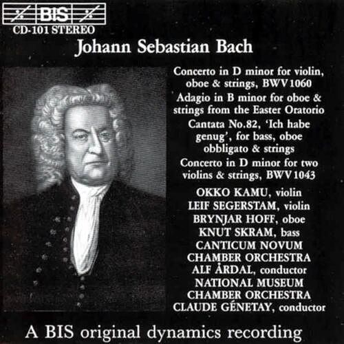 Foto van J.s. bach: concerto in d minor for violin, oboe & strings - cd (7318590001011)