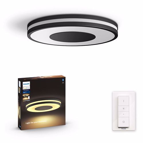 Foto van Philips hue being plafondlamp - warm tot koelwit licht (zwart)