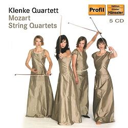 Foto van Klenke quartett: mozart string quartets - cd (0881488190359)