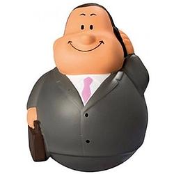 Foto van Anti stressbal zakenman in pak 9 cm - stressballen