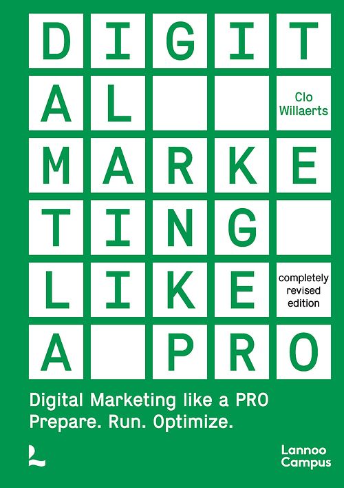 Foto van Digital marketing like a pro - clo willaerts - ebook