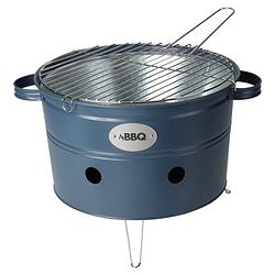 Foto van Progarden barbecue emmer met 2 handvatten 34,5 cm mat donkerblauw