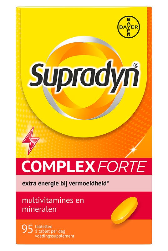 Foto van Supradyn complex forte tabletten