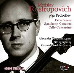 Foto van Prokofiev: rostropovich plays prokofiev - cd (3149028083620)