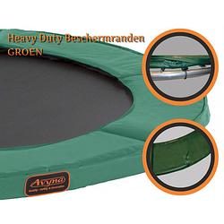 Foto van Avyna trampoline beschermrand heavy duty - universeel - ø 305 cm - groen