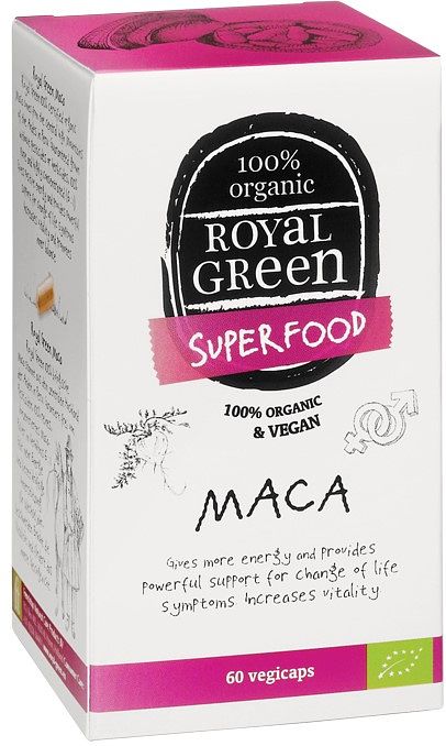 Foto van Royal green maca capsules