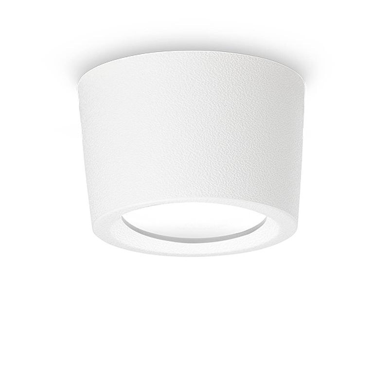 Foto van Ideal lux - livia - plafondlamp - metaal - gx53 - wit