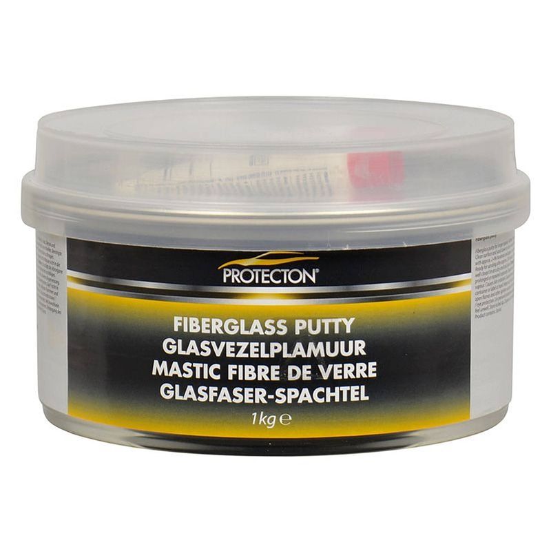 Foto van Protecton glasvezelplamuur fiberplast 1 kg