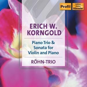 Foto van Korngold: trio for piano op.1, viol - cd (0881488502428)