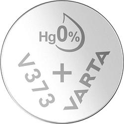 Foto van 373 knoopcel zilveroxide 1.55 v 28 mah varta silver coin v373/sr68 nabli 1 1 stuk(s)