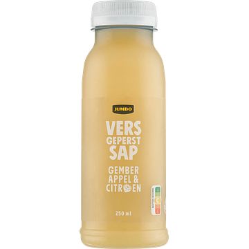 Foto van Jumbo fruitsap appel citroen gember 250ml