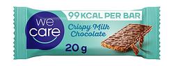 Foto van We care crispy milk chocolate 20g bij jumbo