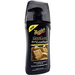 Foto van Meguiars g17914 gold class rich leather cleaner lederverzorging 400 ml