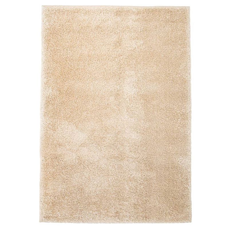 Foto van Vidaxl vloerkleed shaggy hoogpolig 120x170 cm beige