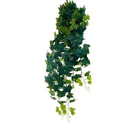 Foto van Hem klimop (hedera helix groen) kunstplant volle hangplant - kunstplant 100 cm - levensechte kunstplant