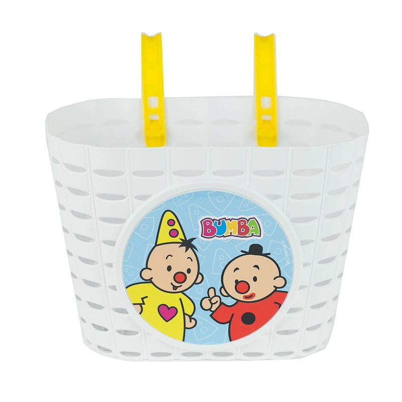 Foto van Studio 100 kinderfietsmand bumba junior 20 cm wit