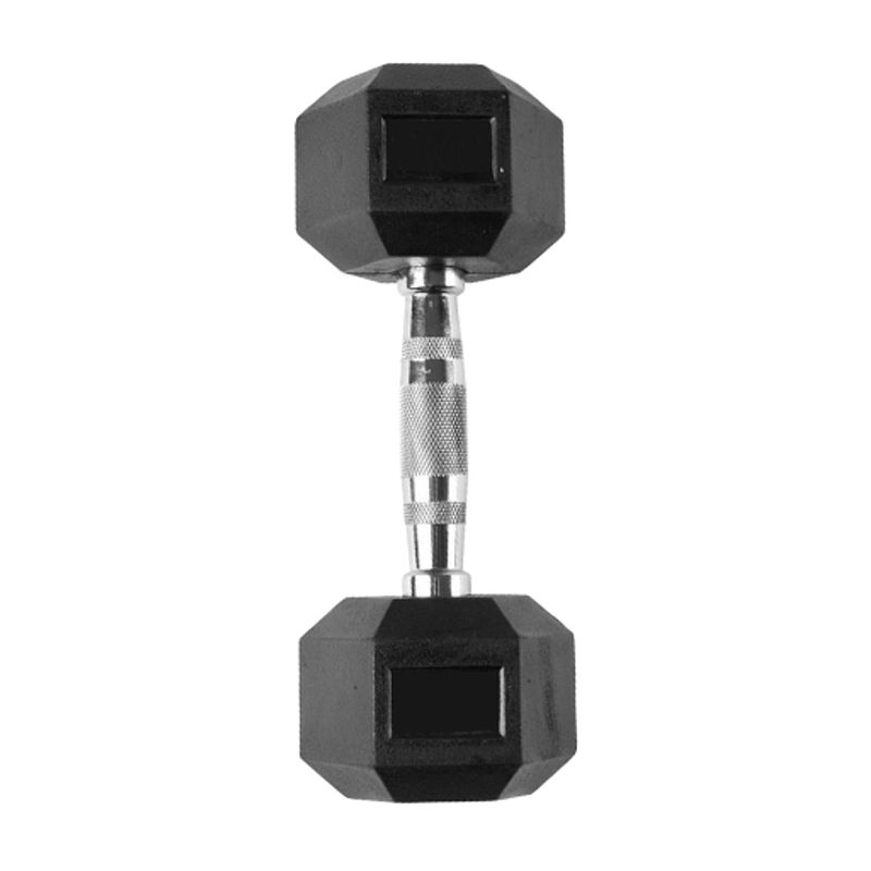 Foto van Toorx fitness meg hexagon dumbbell - per stuk - 25 kg - rubber