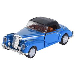 Foto van Tender toys auto diecast blauw 12 cm