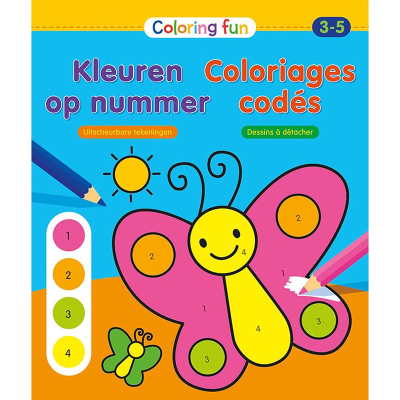 Foto van Deltas coloring fun - kleuren op nummer