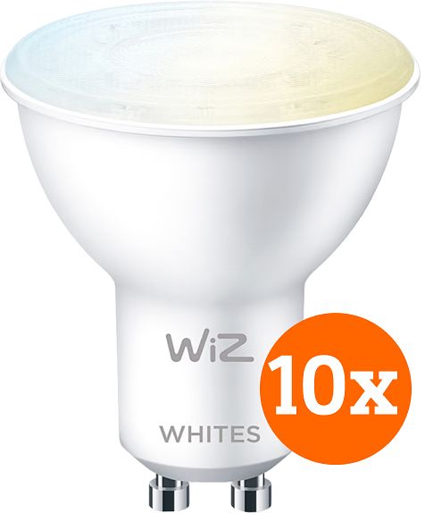 Foto van Wiz smart spot 10-pack - warm tot koelwit licht - gu10