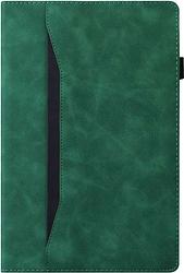 Foto van Just in case business pocket samsung galaxy tab a8 book case groen