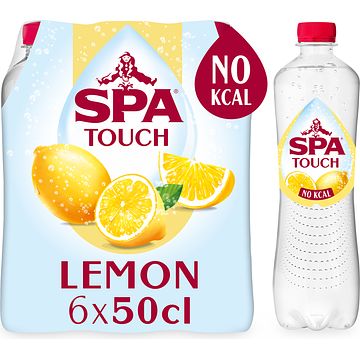 Foto van Spa touch bruisend lemon 6 x 50cl bij jumbo