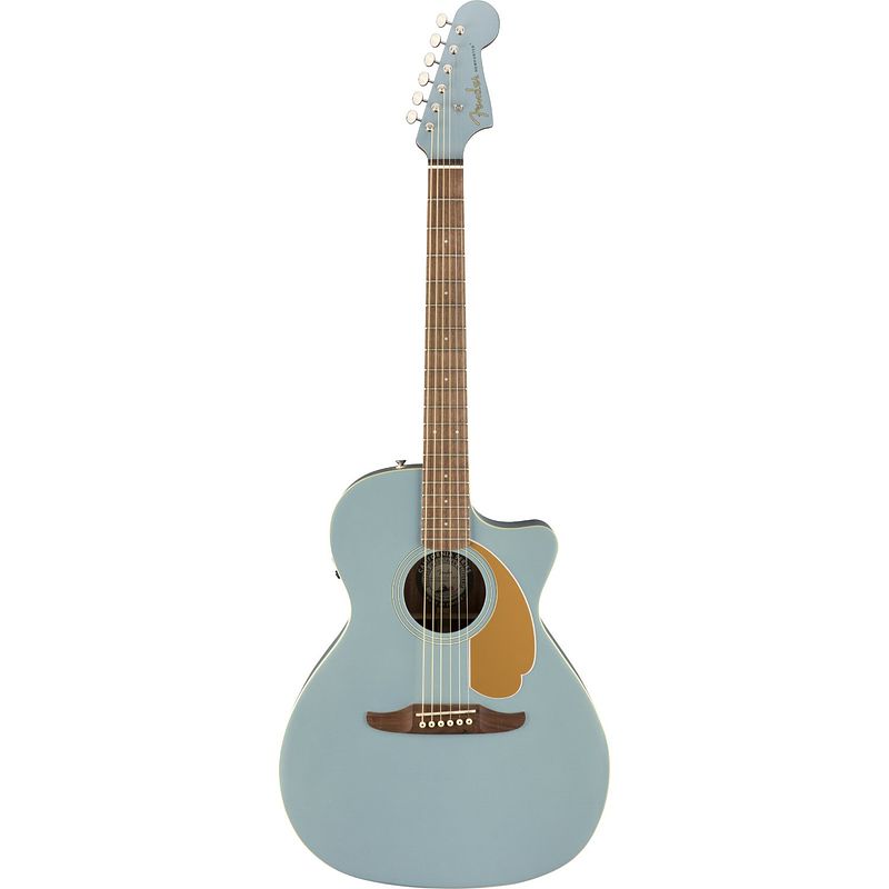 Foto van Fender newporter player ice blue satin elektrisch-akoestische westerngitaar