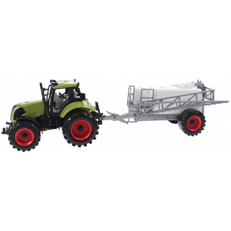 Foto van Johntoy speelset junior farming tractor met sproeier 28 cm