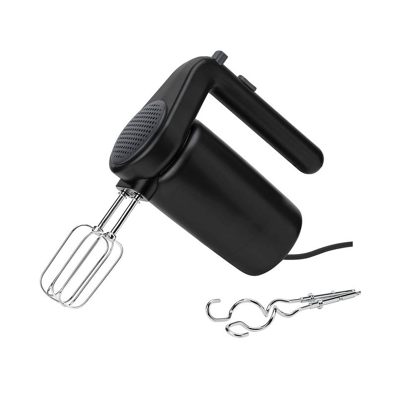 Foto van Rig-tig handmixer foodie - 170 w - zwart