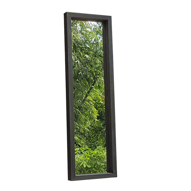 Foto van Livingfurn - spiegels mirror fumar - 200x70x8 - teakhout